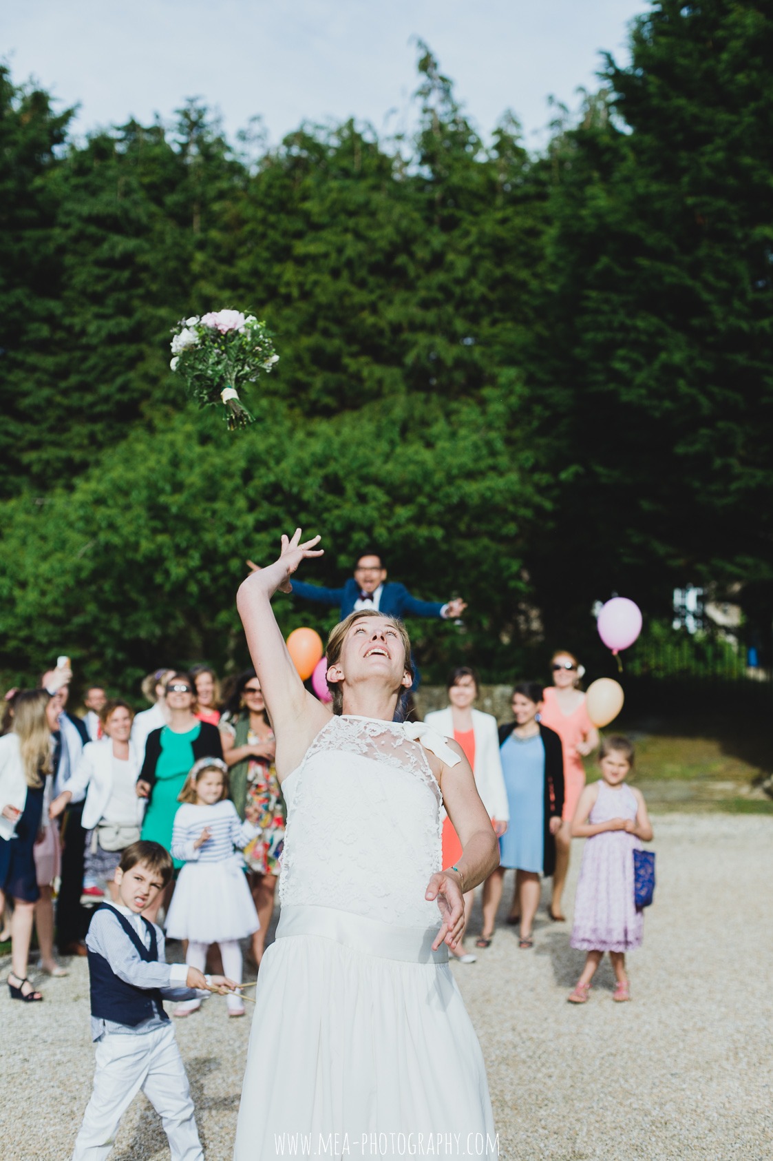 Méa Photography Photographe de mariage Côtes d'Armor Bretagne DIY Motifs Tissu Thème Musique Sobre