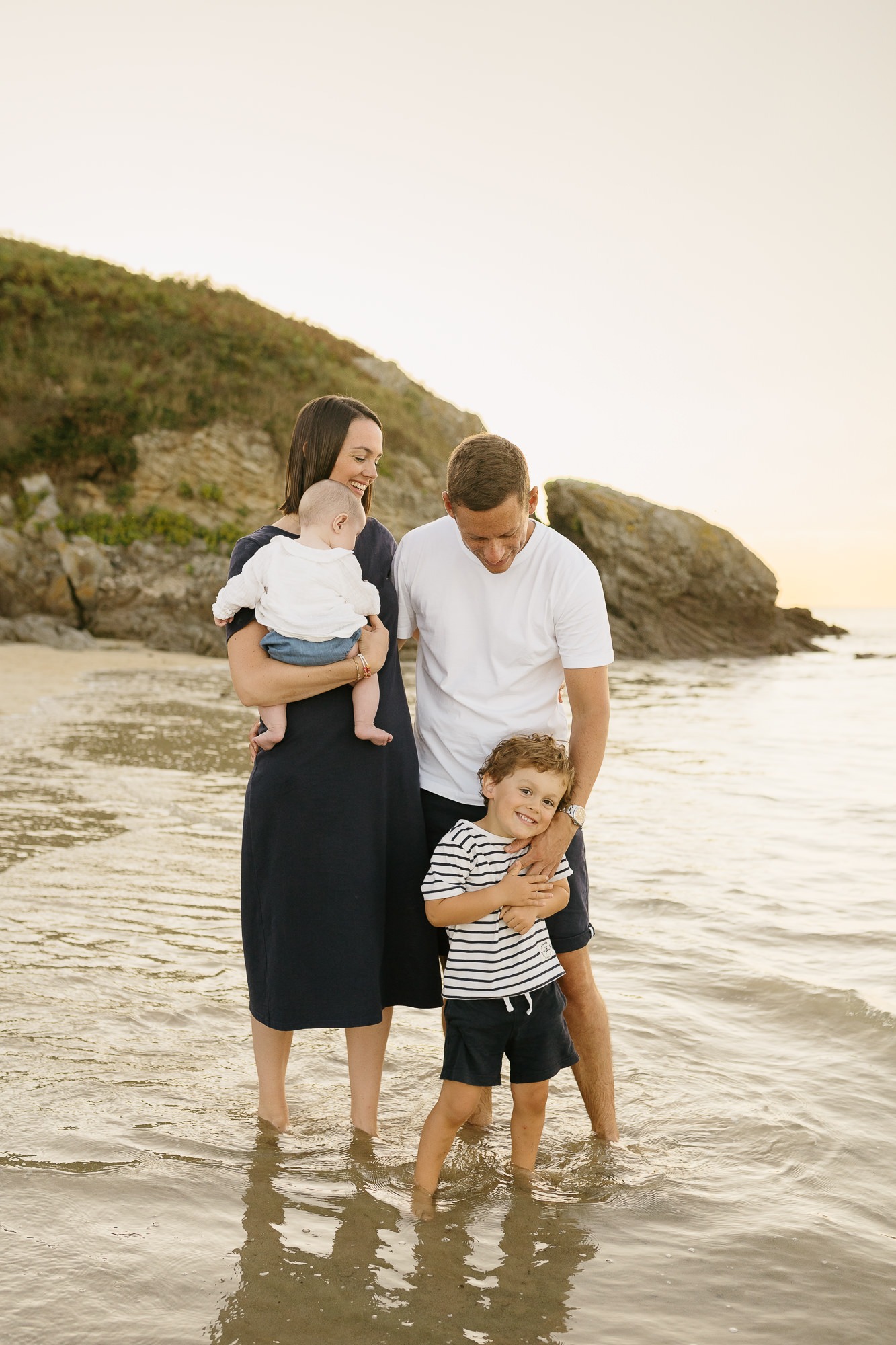 Photographie de famille en plein air