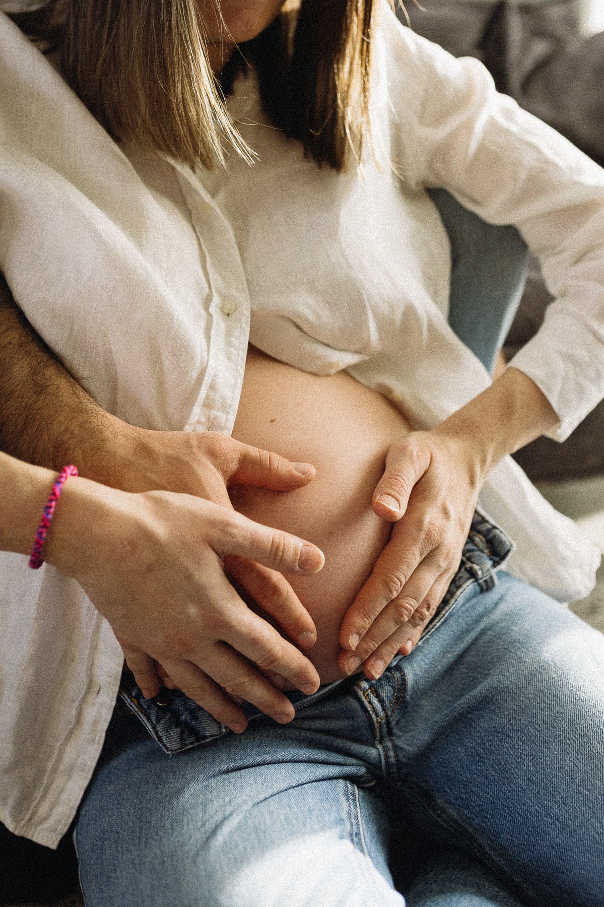 Cadeau séance photo grossesse à domicile Rennes Orgères Vern-sur-Seiche