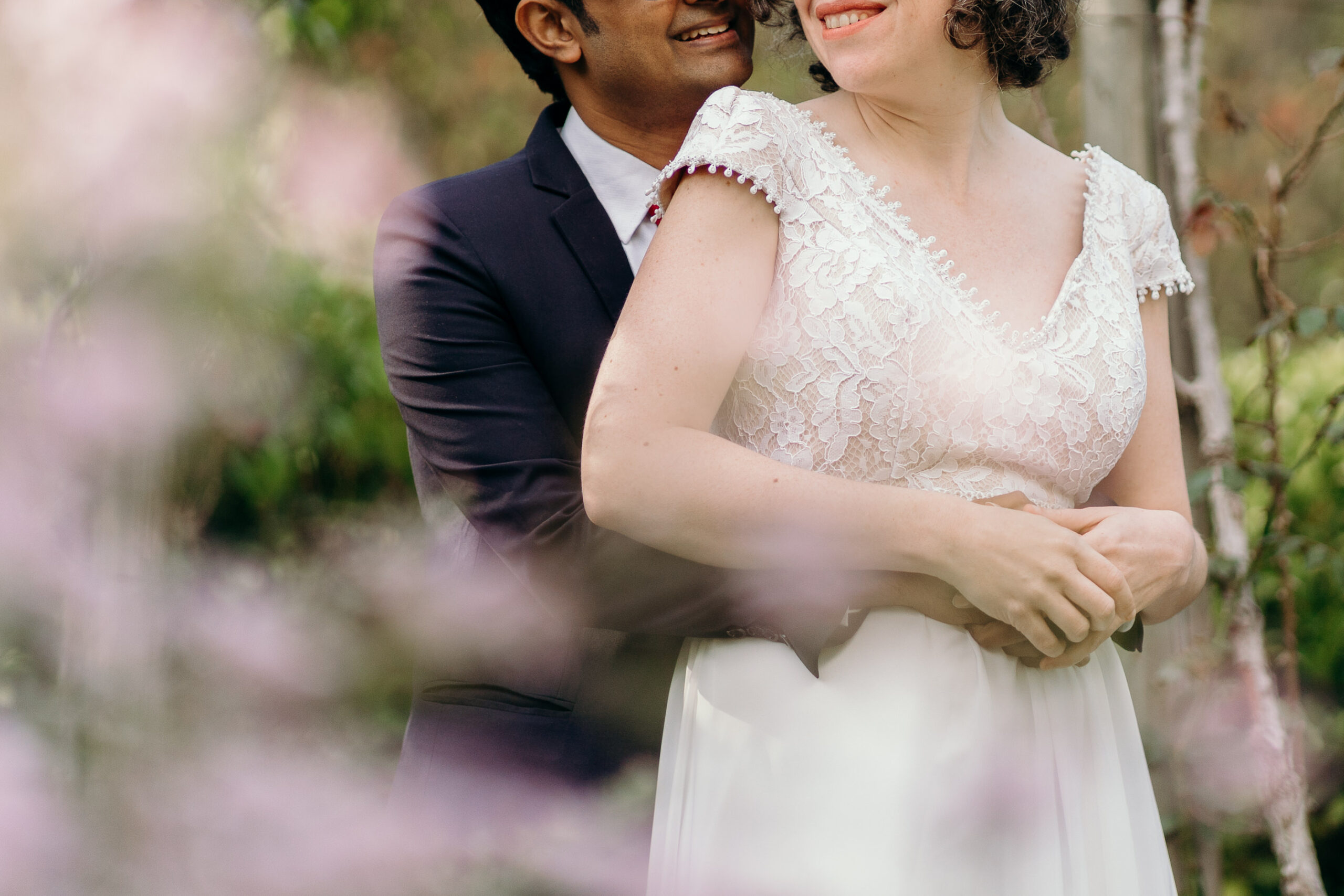 photos de couple dans un parc à liffré